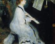 皮埃尔 奥古斯特 雷诺阿 : Young Woman at the Piano